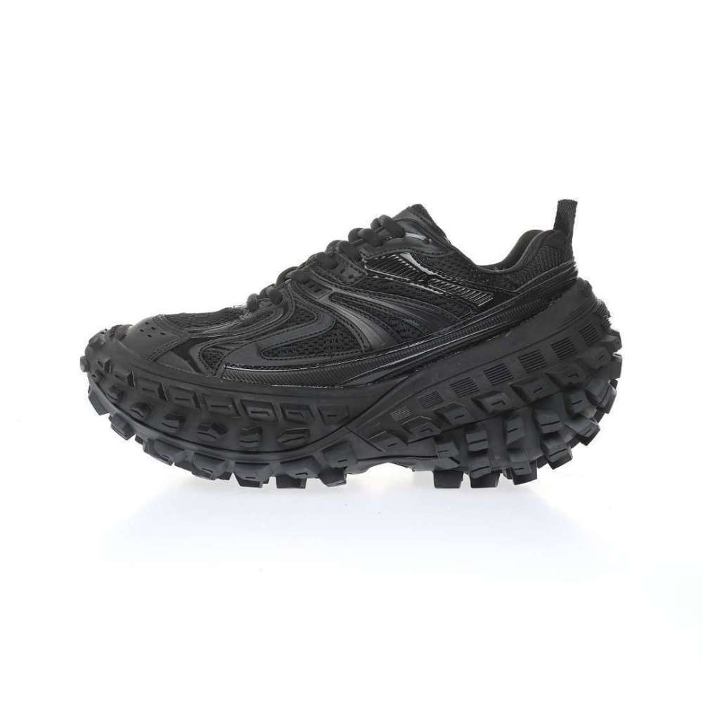 Balenciaga Defender Rubber Platform "All Black"