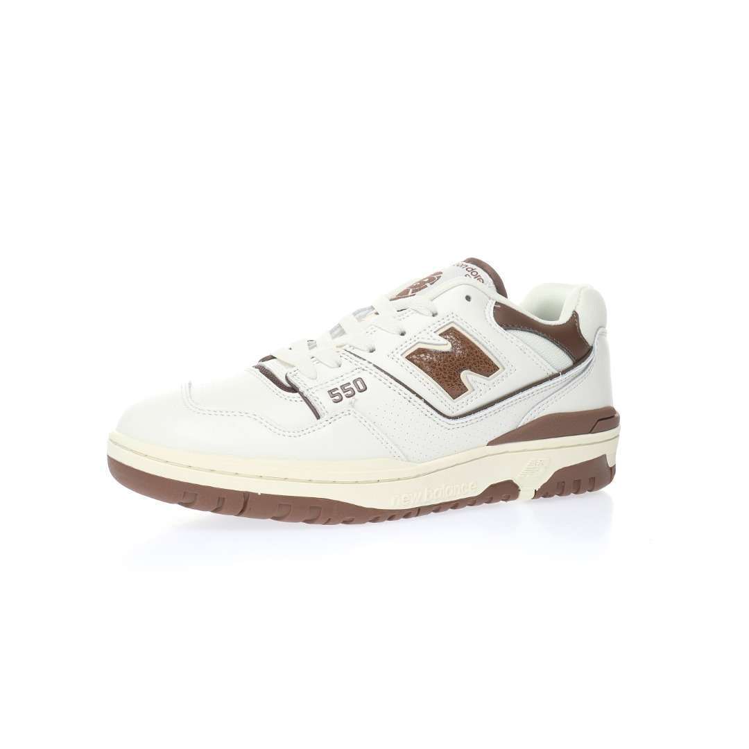 Alternative view of New Balance BB550 "Milk White Mocha Brown"