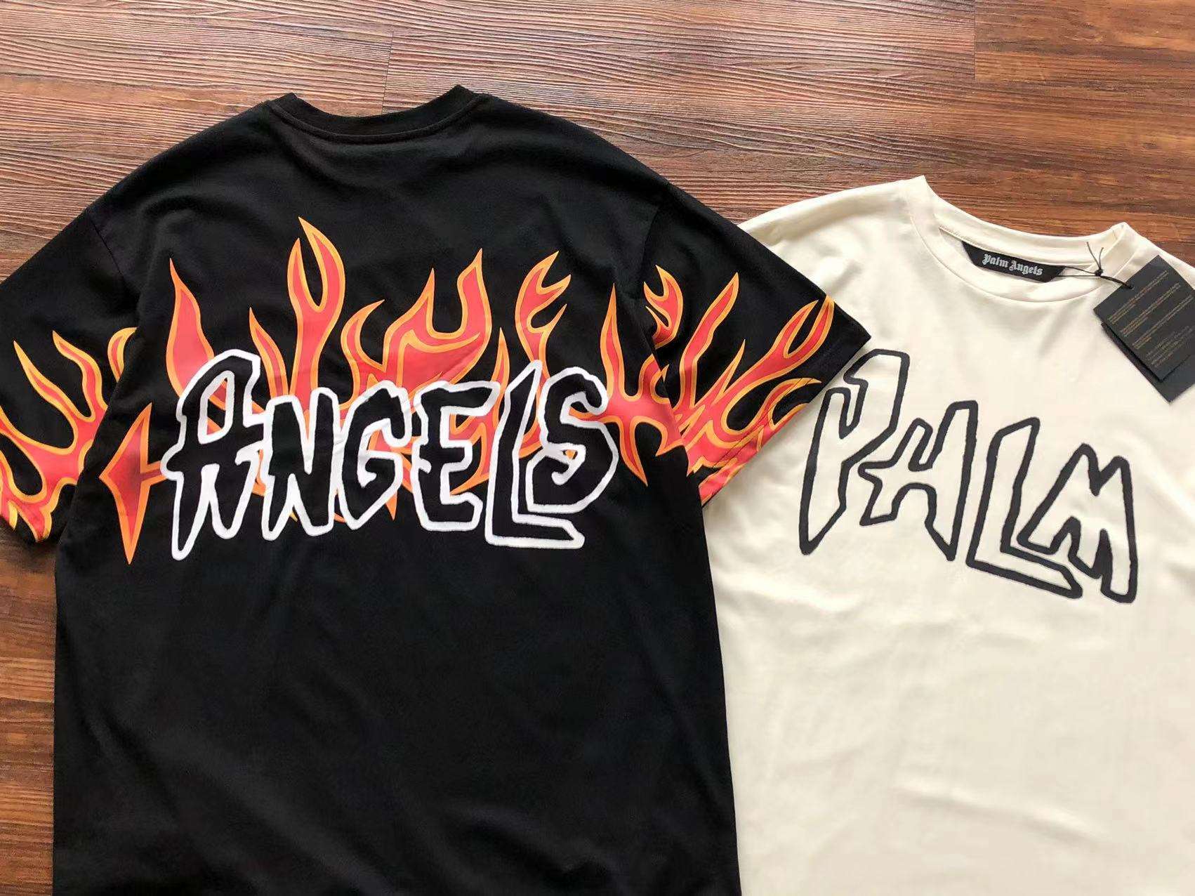 Alternative view of Camiseta Palm Angels "Fire" - SS23