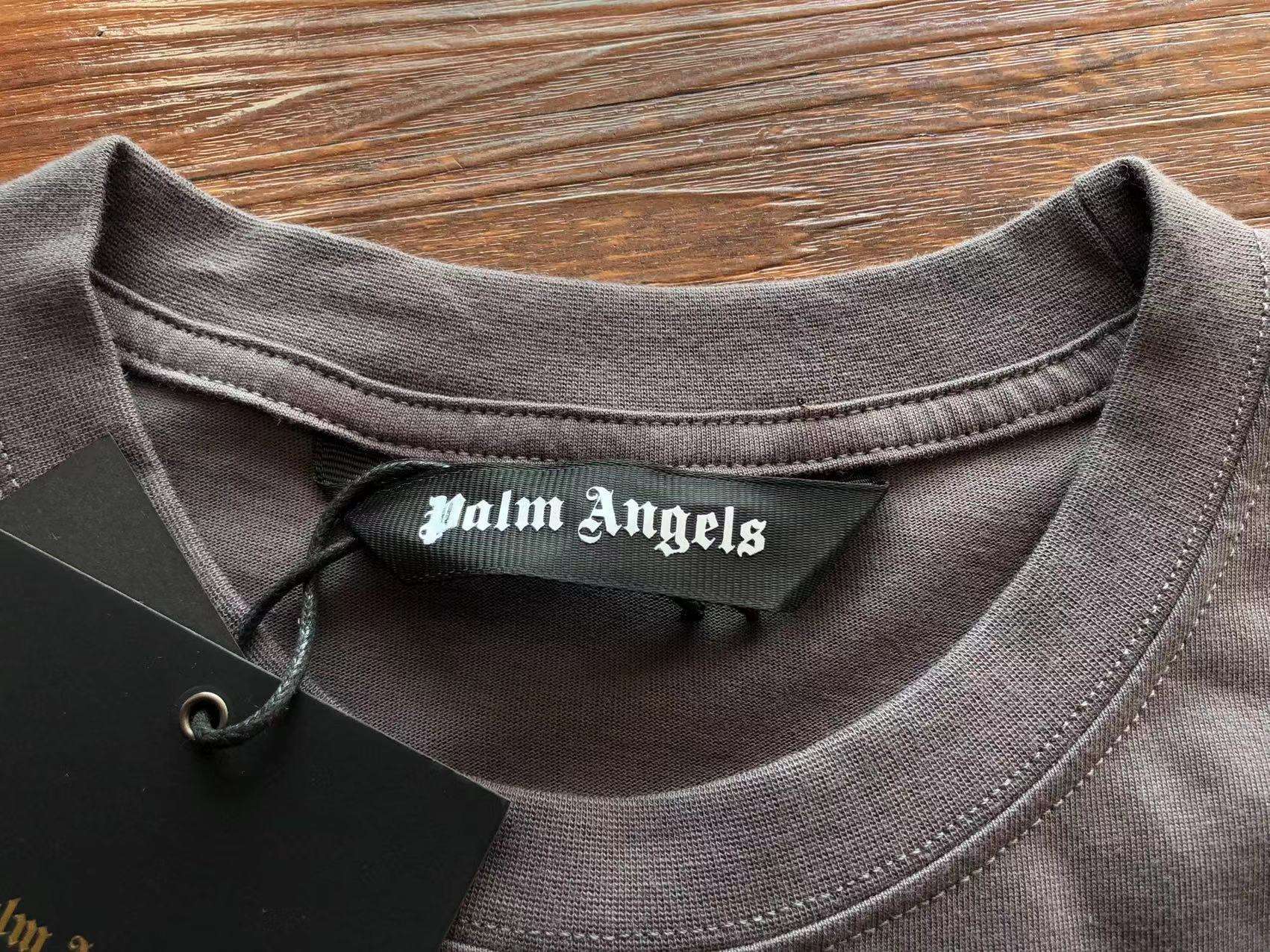 Camiseta Palm Angels Motivos de Oso en Llamas- SS23 - Imagen 6