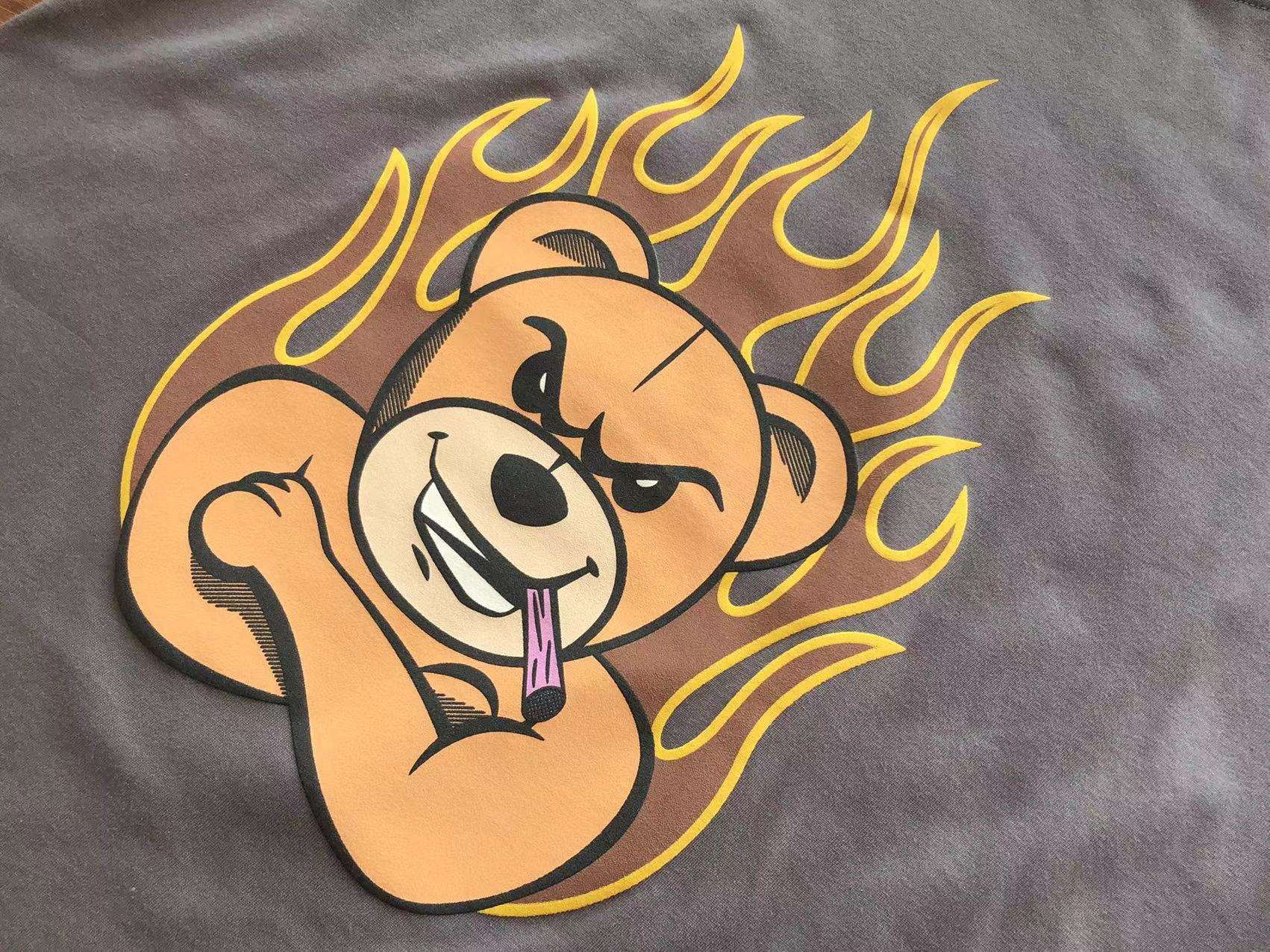 Camiseta Palm Angels Motivos de Oso en Llamas- SS23 - Imagen 24