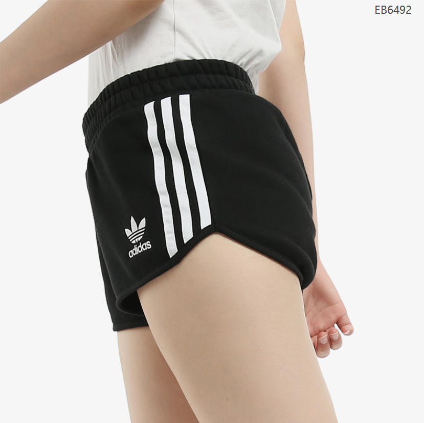 Alternative view of Pantalón Corto Mujer - Adidas 3 Bandas