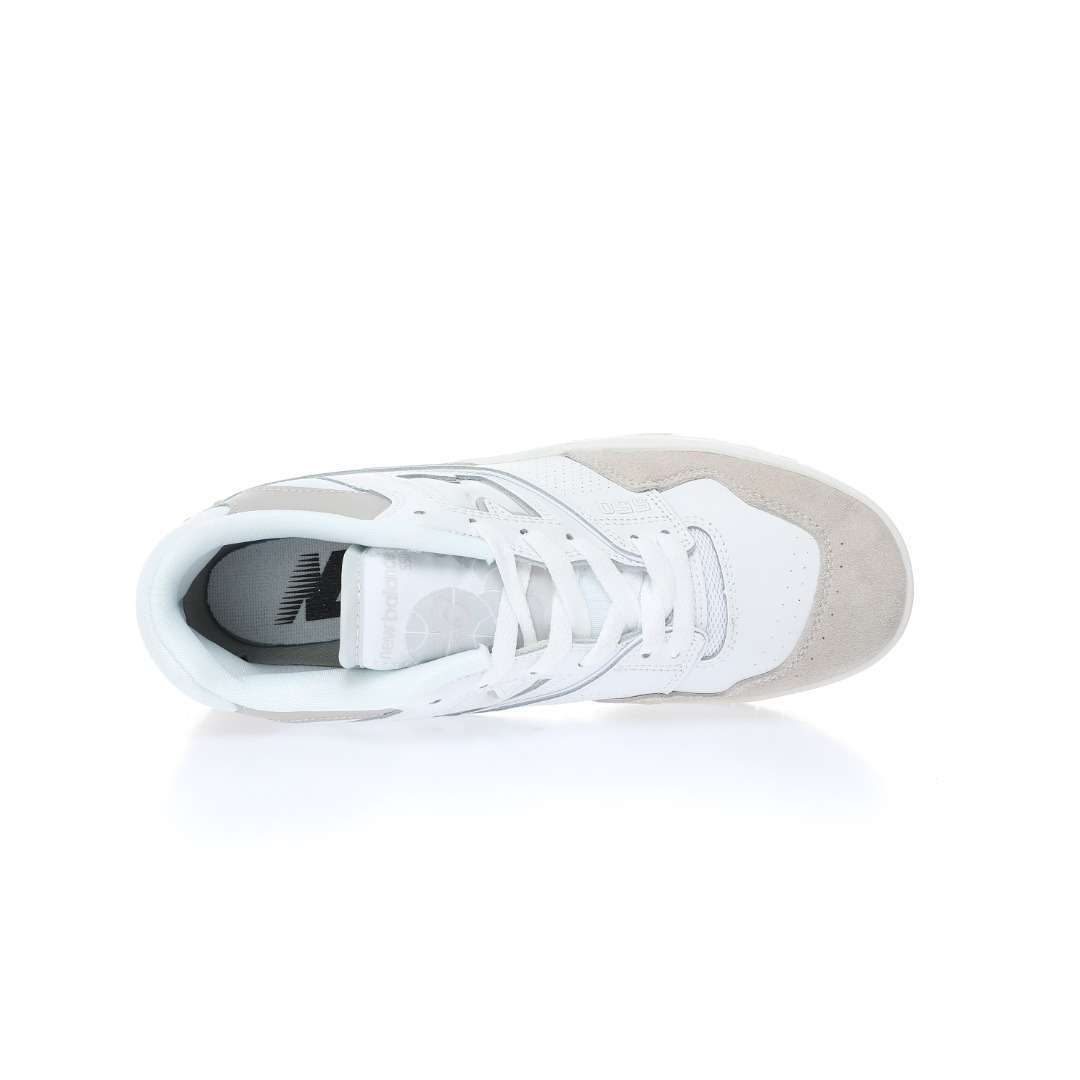 Alternative view of New Balance BB550 "Triple White"