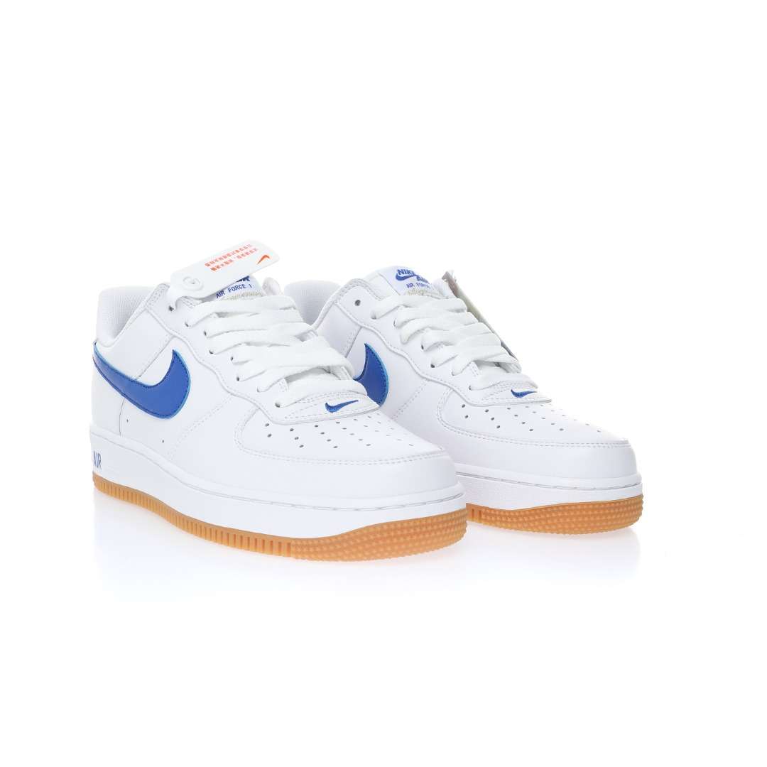 Alternative view of Nike Air Force 1’07 Low"White/Blue/Gum"