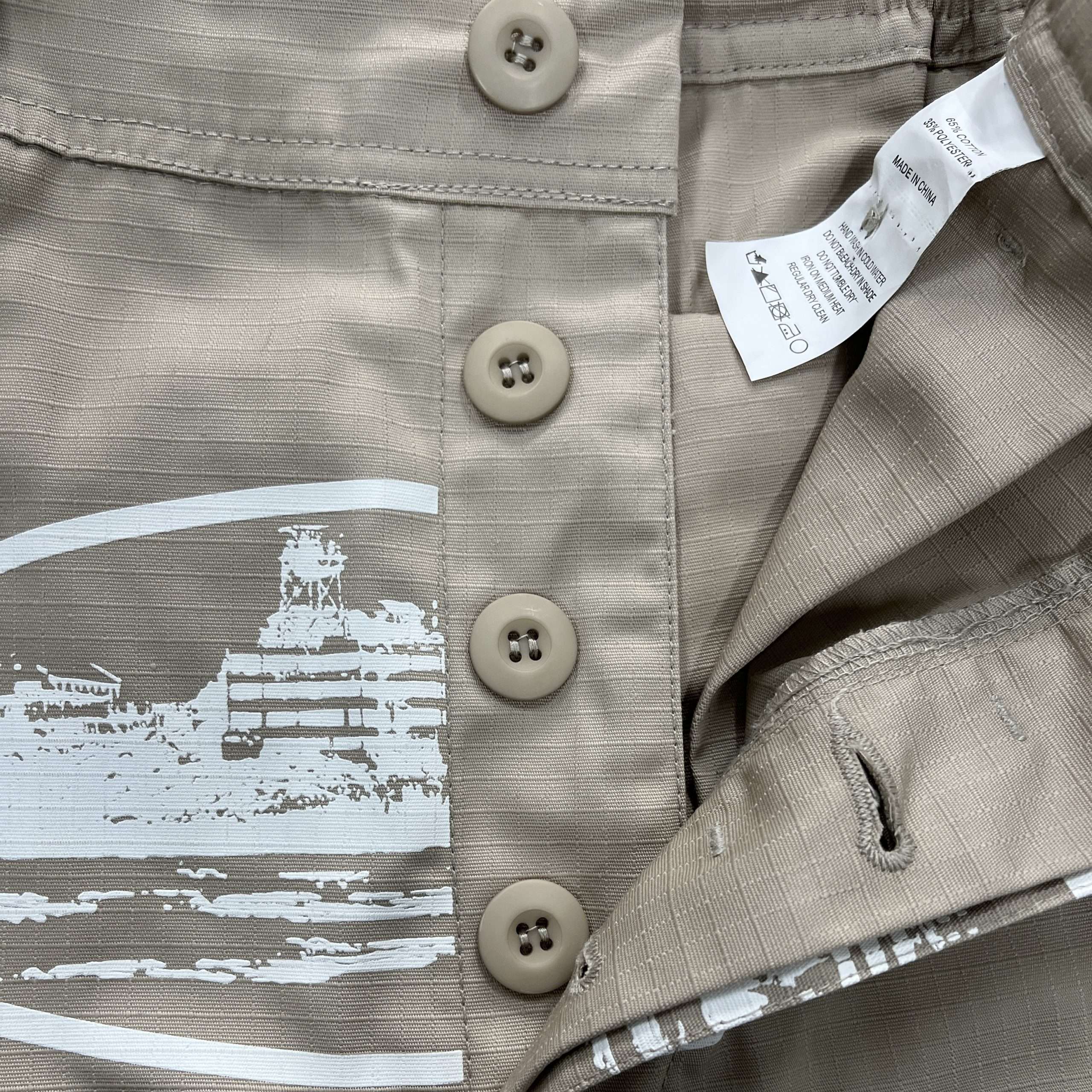 Pantalón Corto Corteiz Beige Summer Season 2023 - Imagen 14