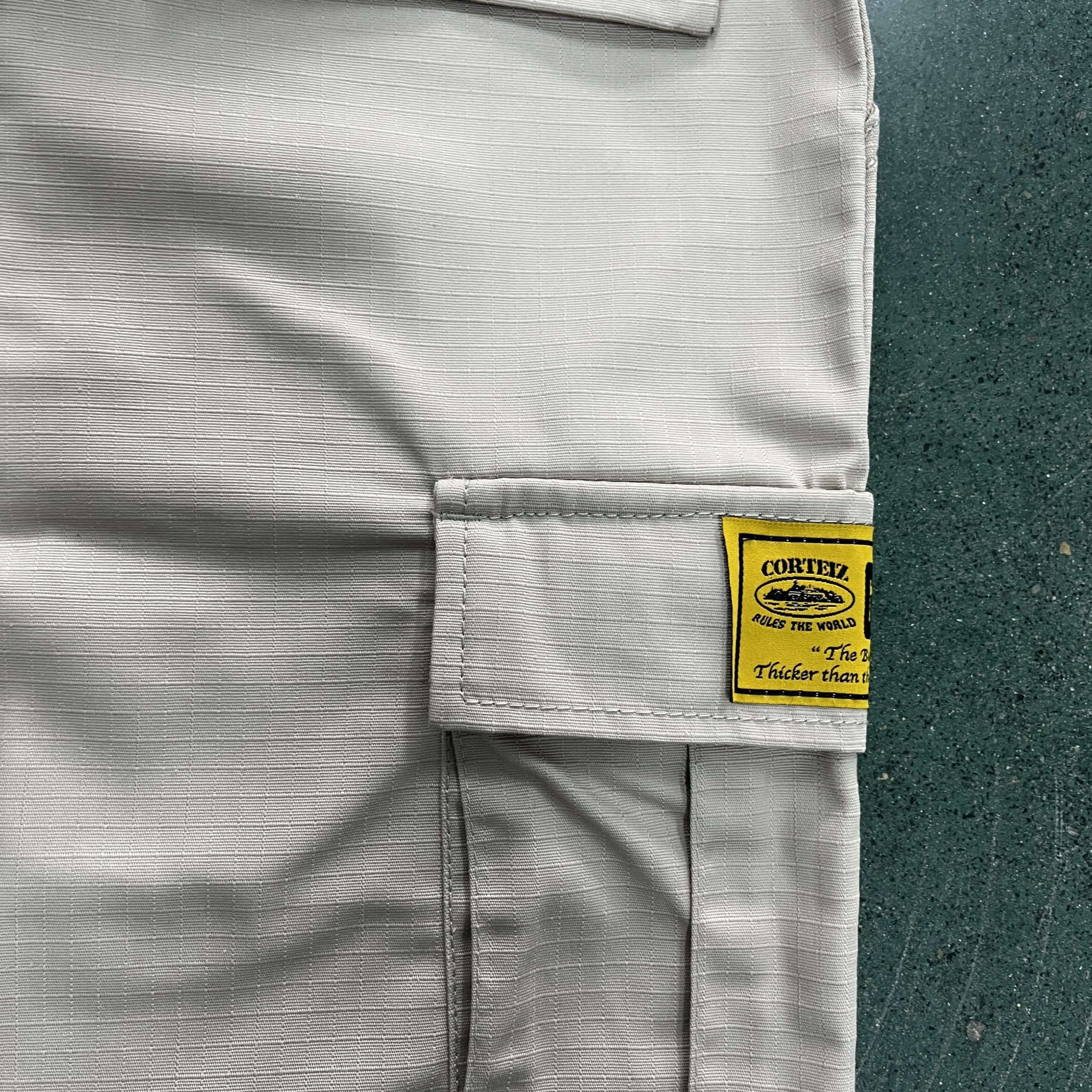Pantalón Corto Corteiz Beige Summer Season 2023 - Imagen 9