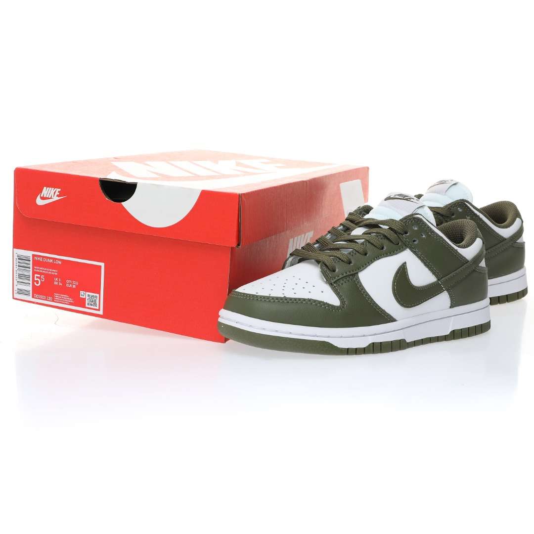 Nike SB Dunk Low "Medium Olive" - Imagen 4