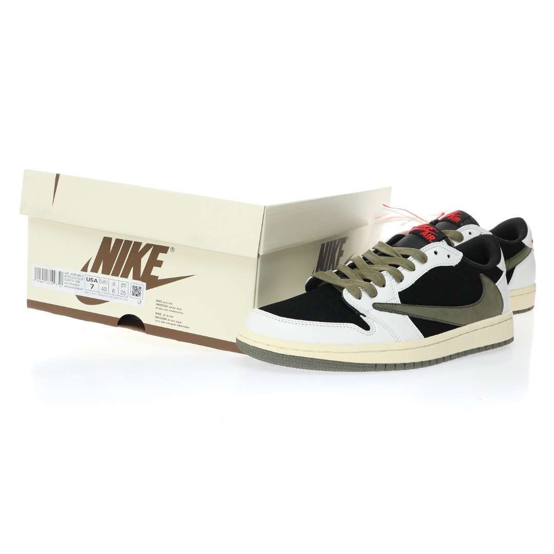 Nike Air Jordan 1 Low OG SP"Olive" - Imagen 7
