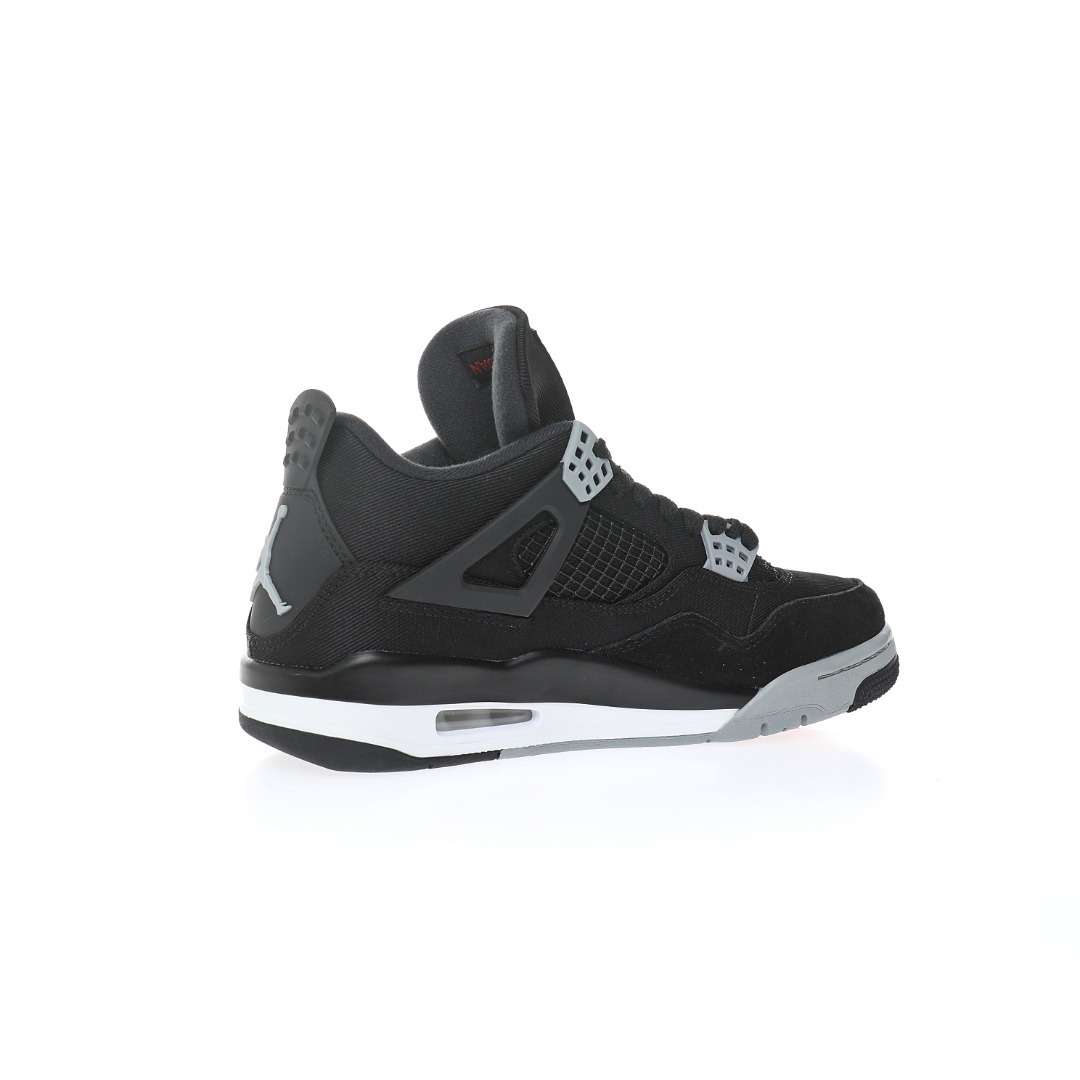 Nike Air Jordan 4 Retro"Black Canvas" - Imagen 7