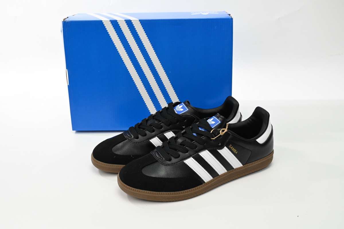 Adidas Samba OG "Negro/Blanco" - Imagen 3