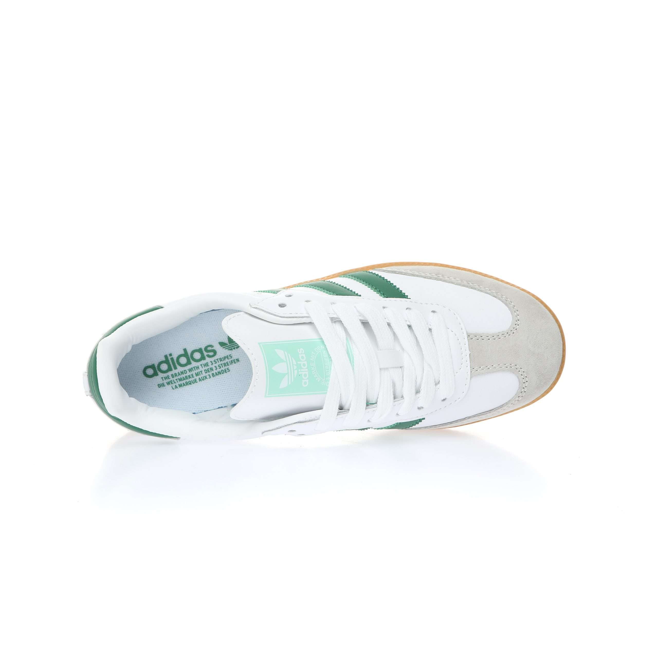 Adidas Samba OG "Blanco/Verde" - Imagen 7