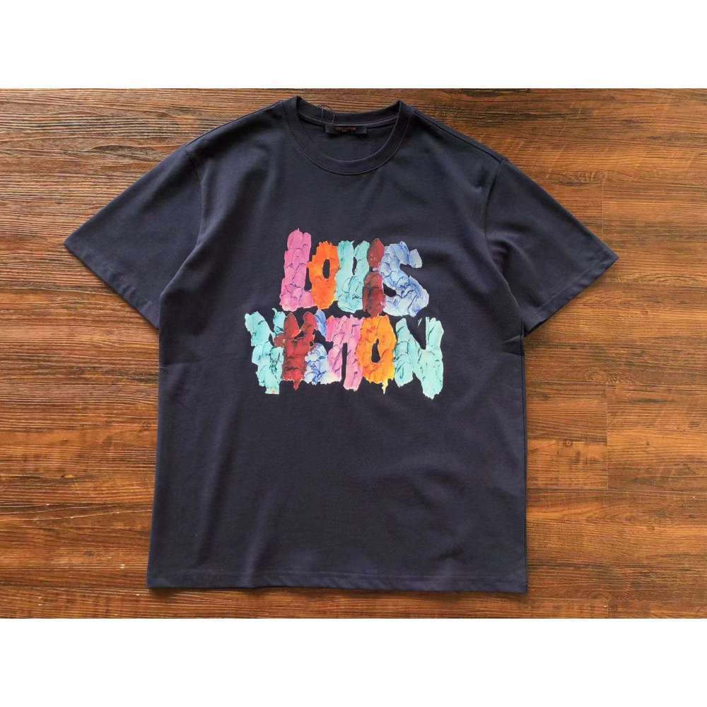 Camiseta Louis Vuitton Azul Oscuro