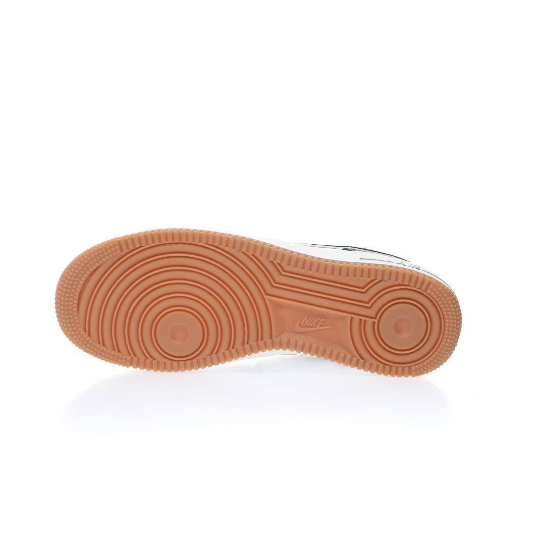 Nike Air Force 1’07 Low LX"Navy/White/Gum" - Imagen 5