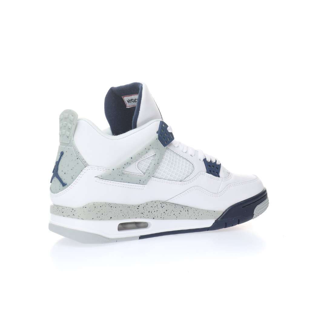 Alternative view of Air Jordan 4 Midnight Navy