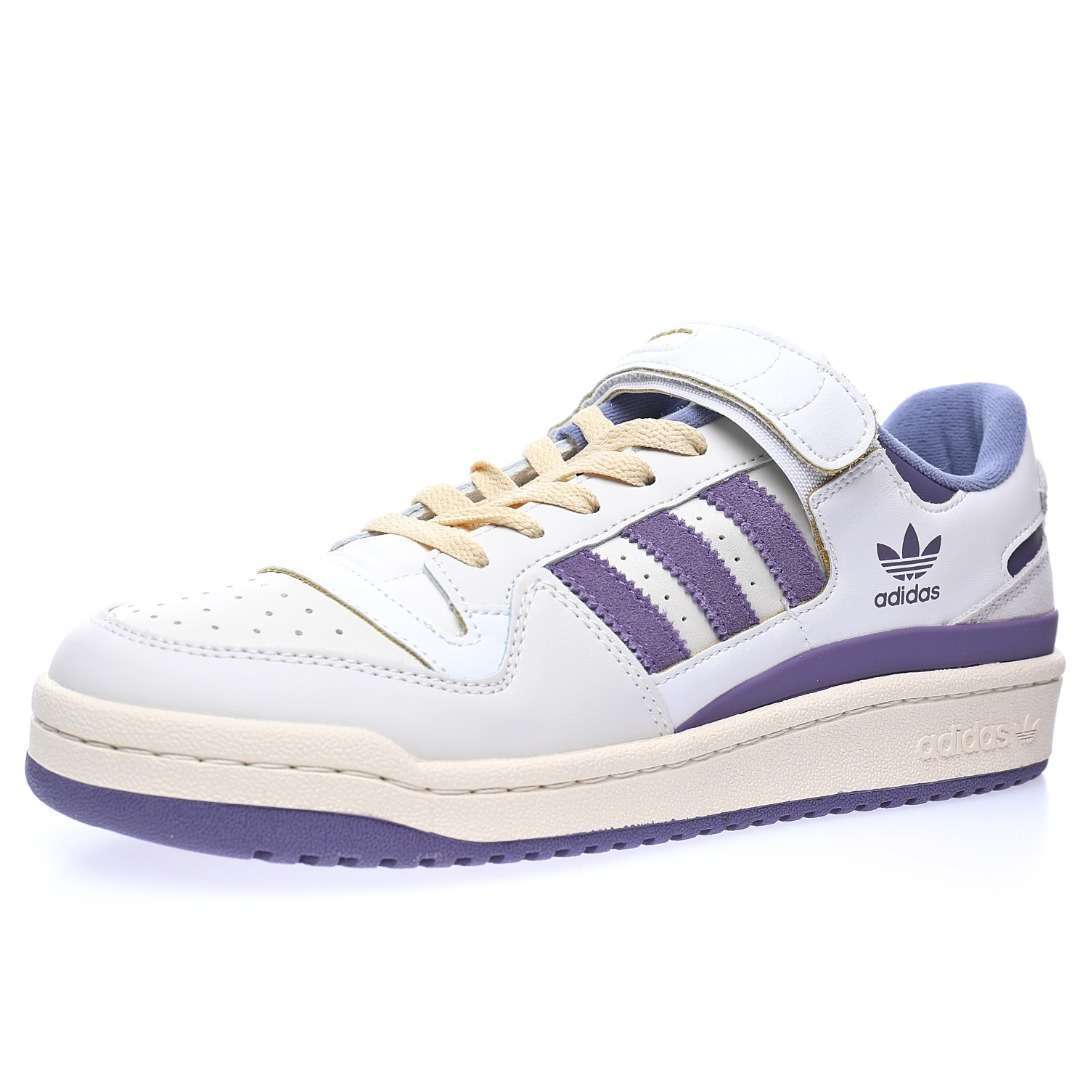 Alternative view of Adidas Forum 84 Low "Blanco/Morado"