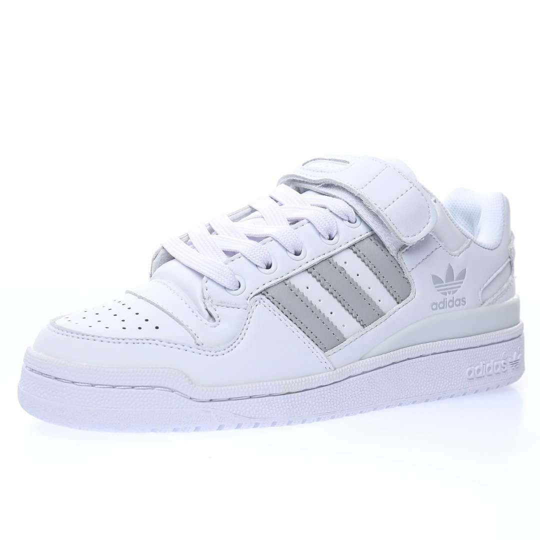 Alternative view of Adidas Forum "Blanco/Gris"