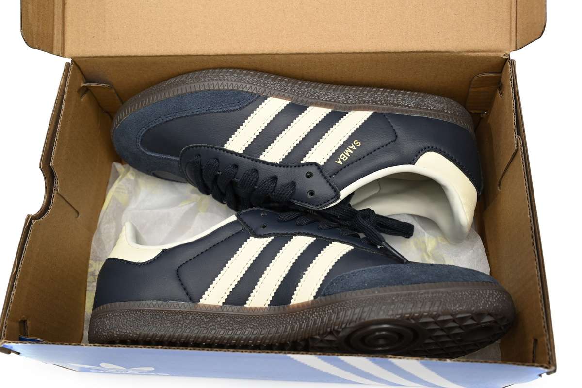 Adidas Samba OG "Azul Oscuro/Blanco" - Imagen 5