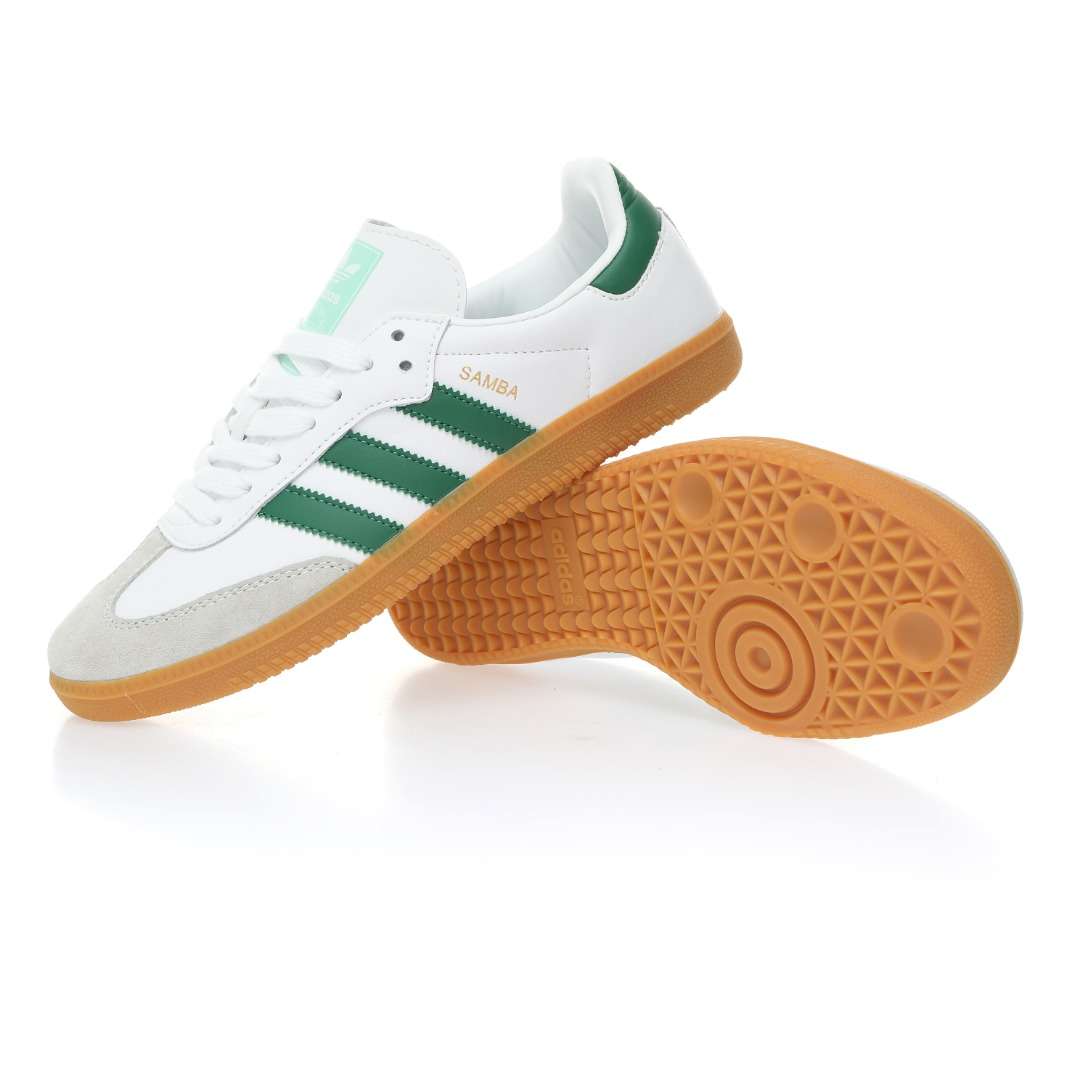 Alternative view of Adidas Samba OG "Blanco/Verde"