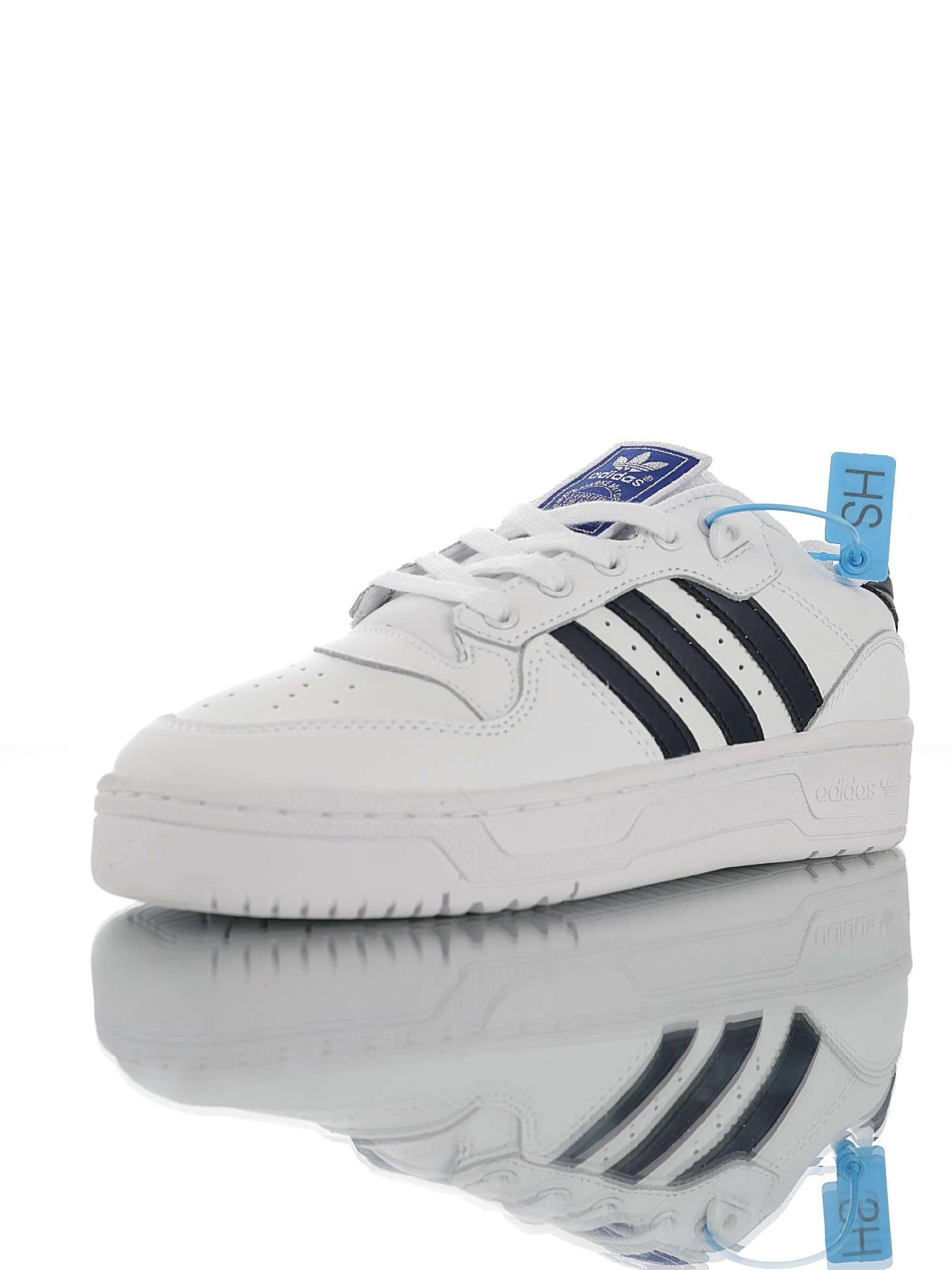 Alternative view of Adidas Originals Rivalry Low "Blanco/Negro"
