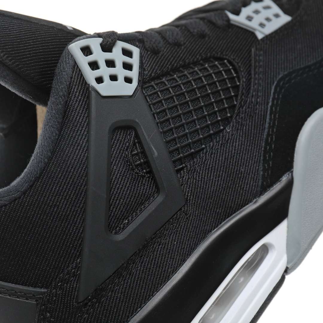 Nike Air Jordan 4 Retro"Black Canvas" - Imagen 9