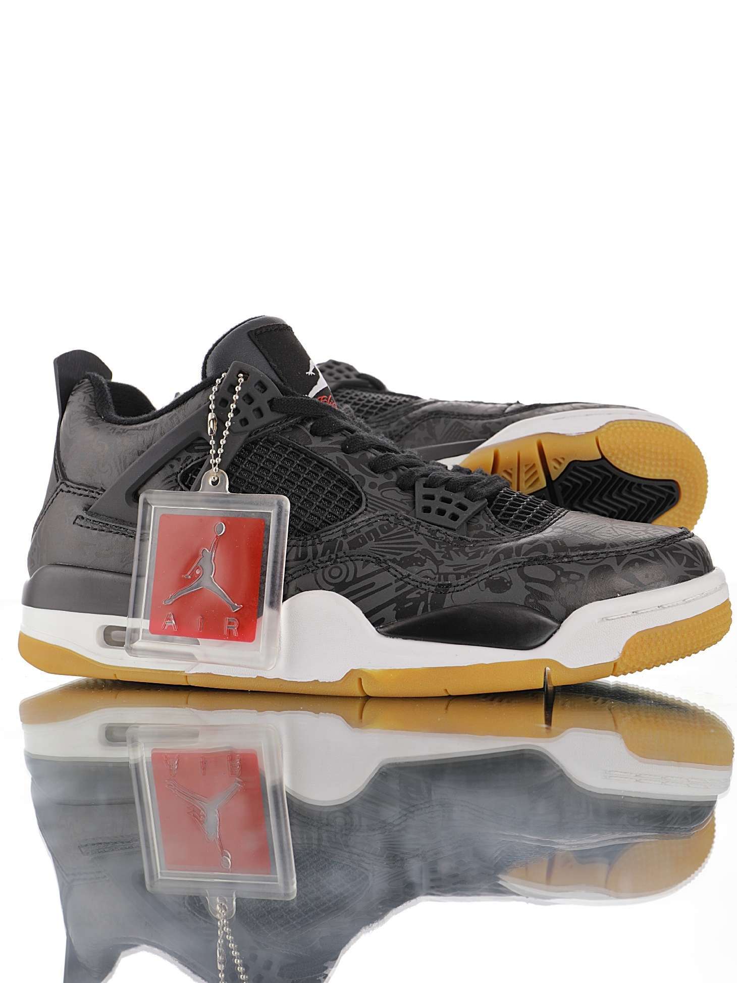 Nike Air Jordan 4 SE Laser "Black Gum" - Imagen 8