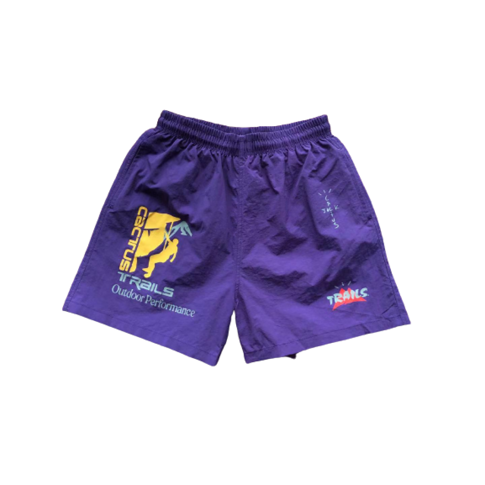 Pantalones Cortos Travis Scott Purple