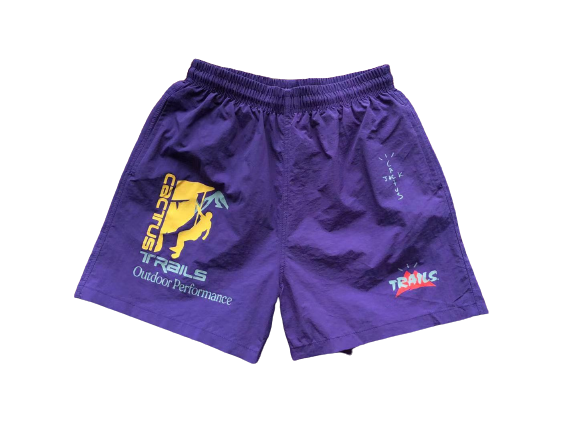 Pantalones Cortos Travis Scott Purple
