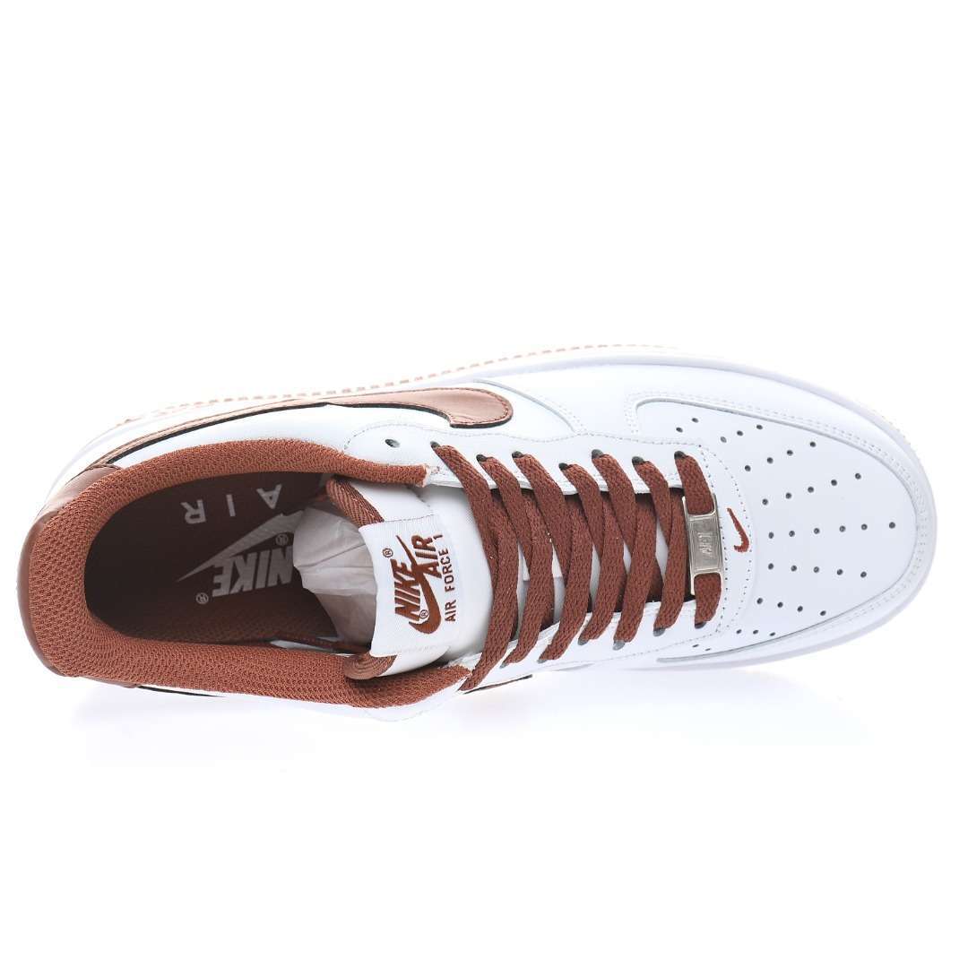 Nike Air Force 1’07 Low"White/“Pecan" - Imagen 9