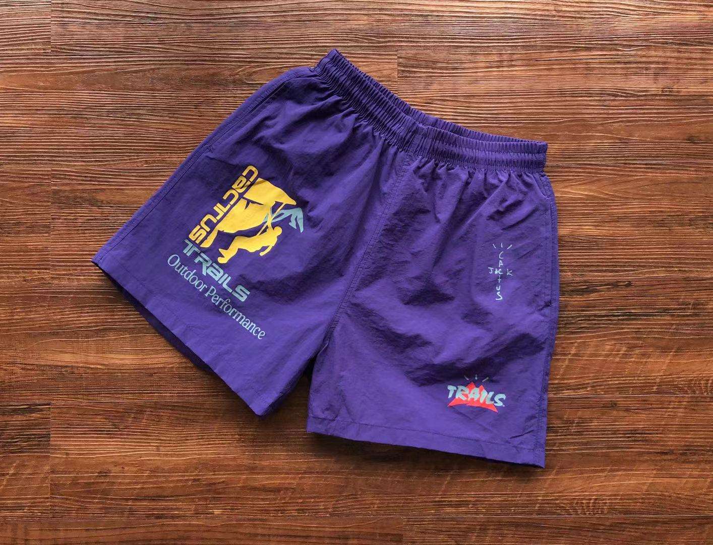 Alternative view of Pantalones Cortos Travis Scott Purple