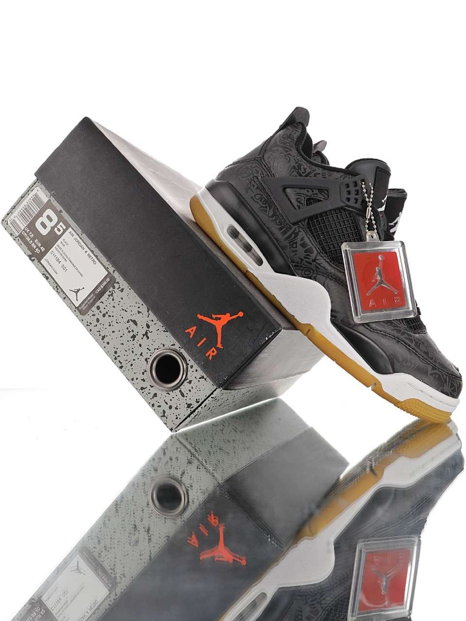 Nike Air Jordan 4 SE Laser "Black Gum" - Imagen 3