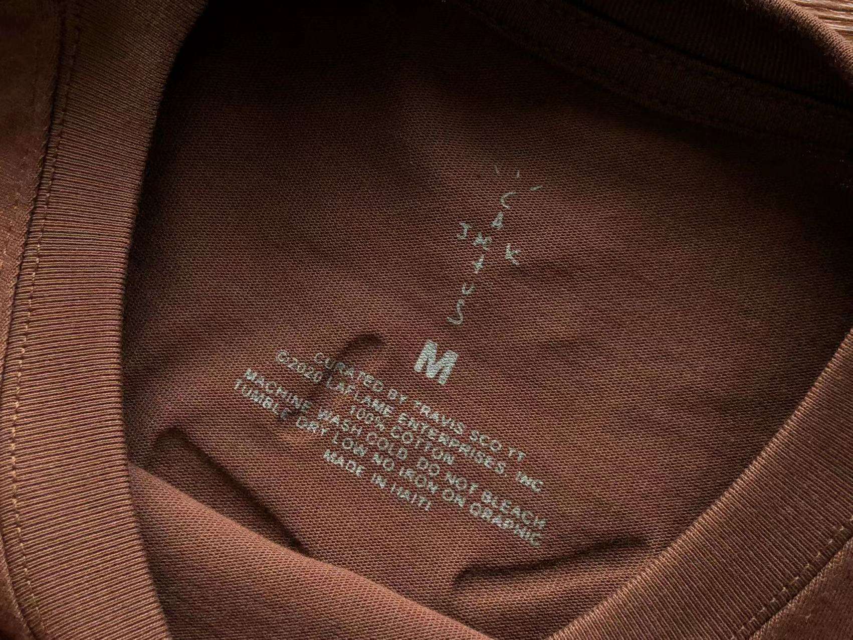 Alternative view of Camiseta Cactus Jack - Travis Scott Merchan