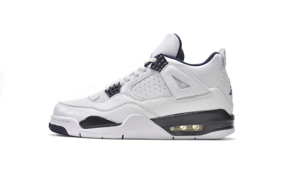 Alternative view of Air Jordan 4 Retro LS "Legend Blue"