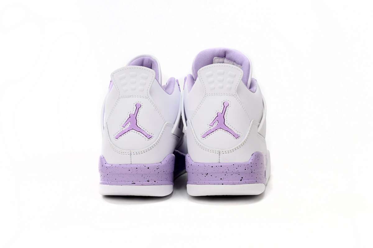 Air Jordan 4 "White/Purple" - Imagen 3