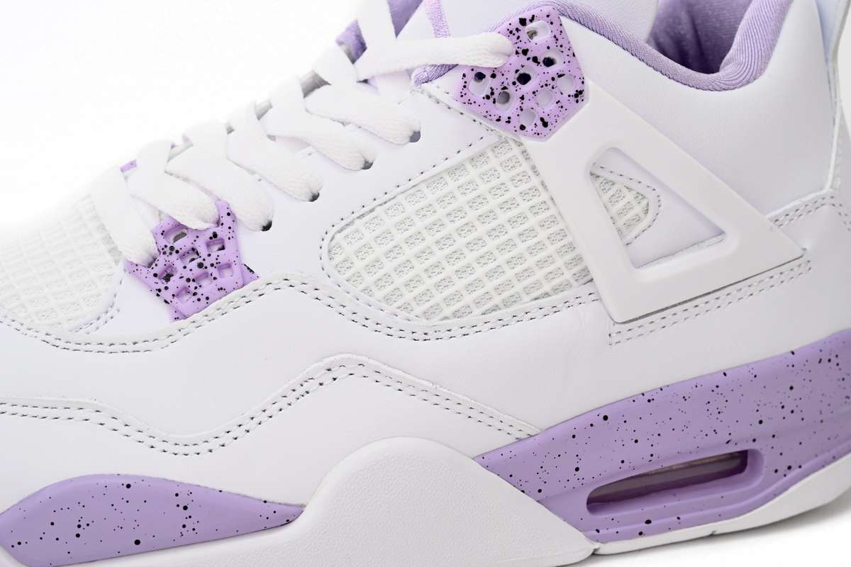 Air Jordan 4 "White/Purple" - Imagen 8