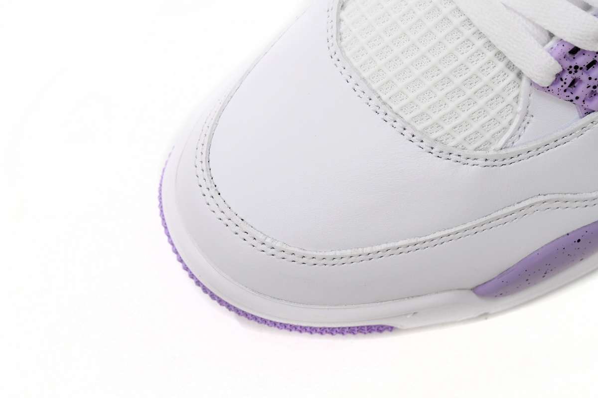 Air Jordan 4 "White/Purple" - Imagen 5