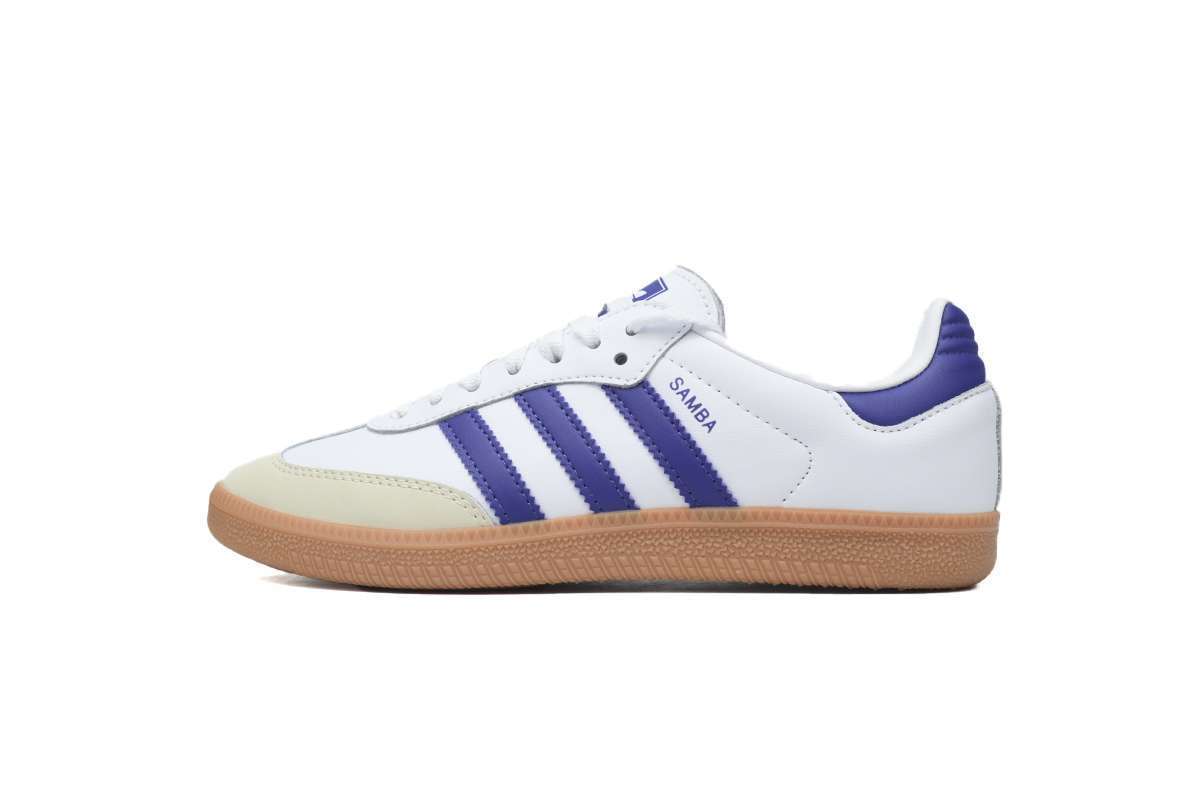 Adidas Samba Blancas y Azules