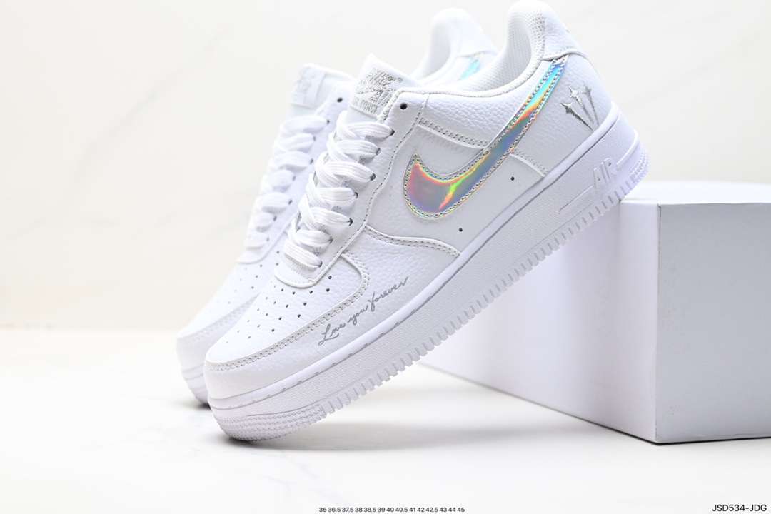 Alternative view of Nike Air Force 1 x Nocta White