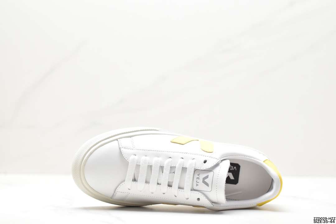 Alternative view of Zapatillas Veja Blanco/Amarillo