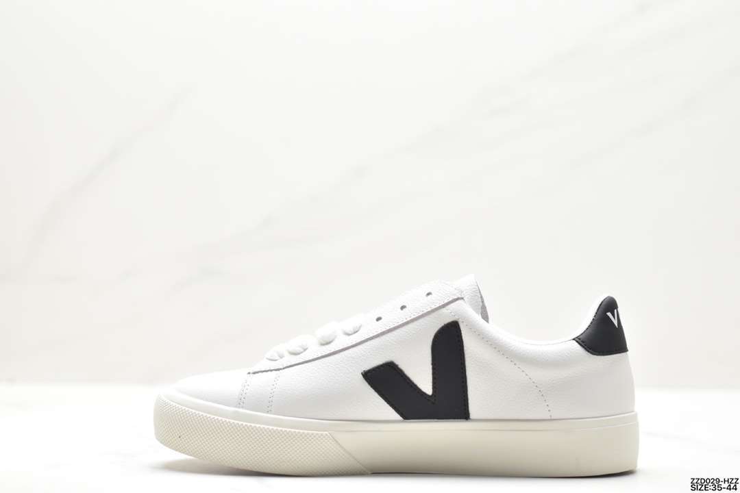 Alternative view of Zapatillas Veja Blanco/Negro