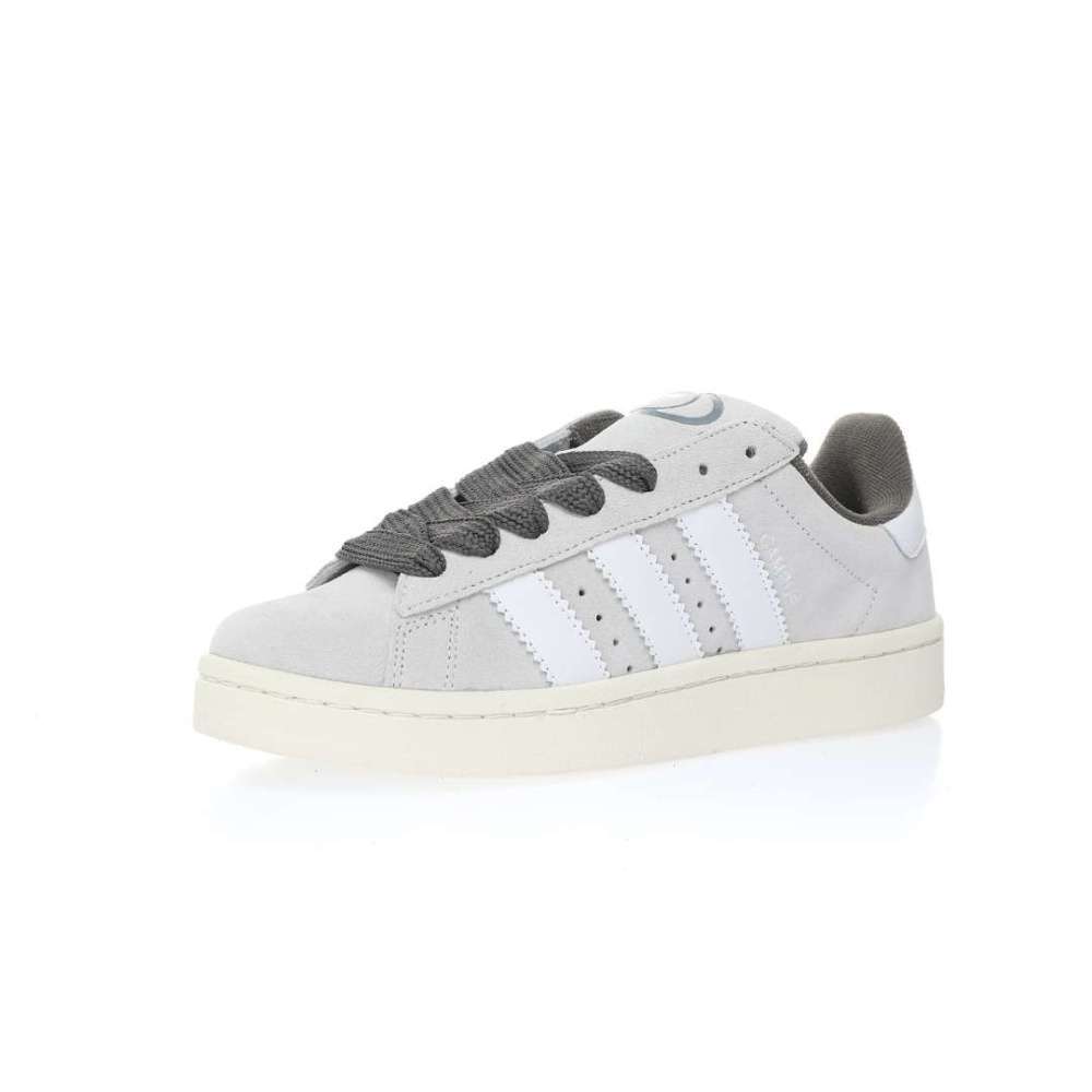 Alternative view of Adidas Campus 80s Gris Cordones Anchos