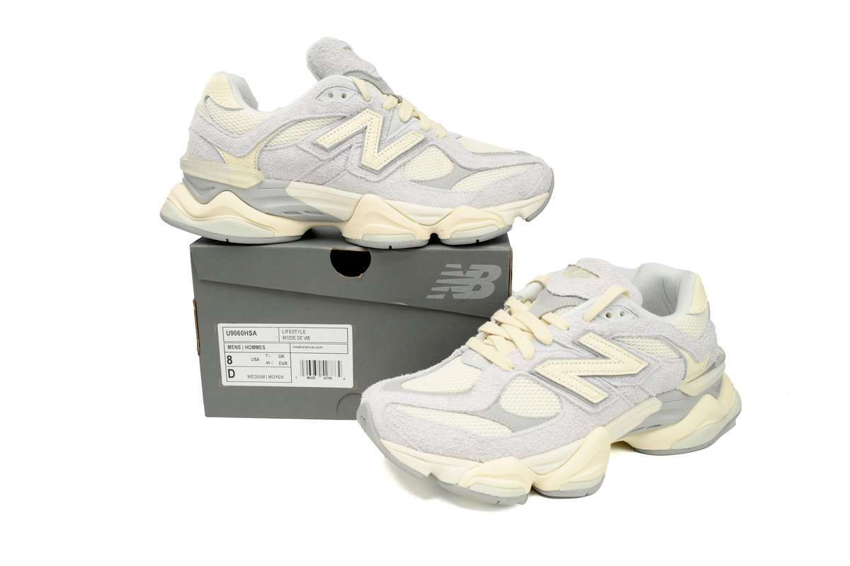 New Balance 9060 Blanco/Beige - Imagen 7
