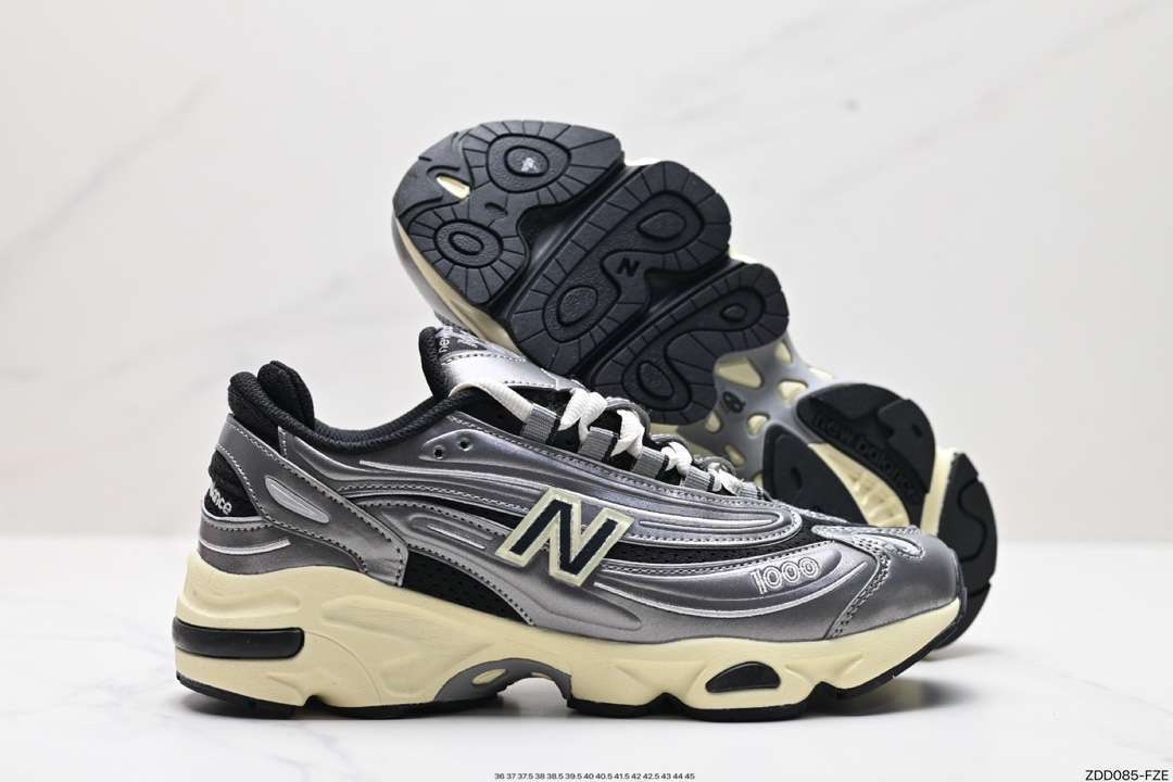 Alternative view of New Balance 1000 Gris/Plata