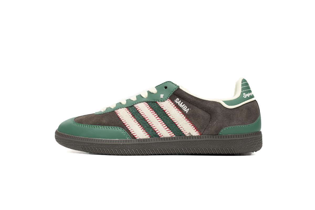 Adidas Samba Vegan "Verde/Marrón"