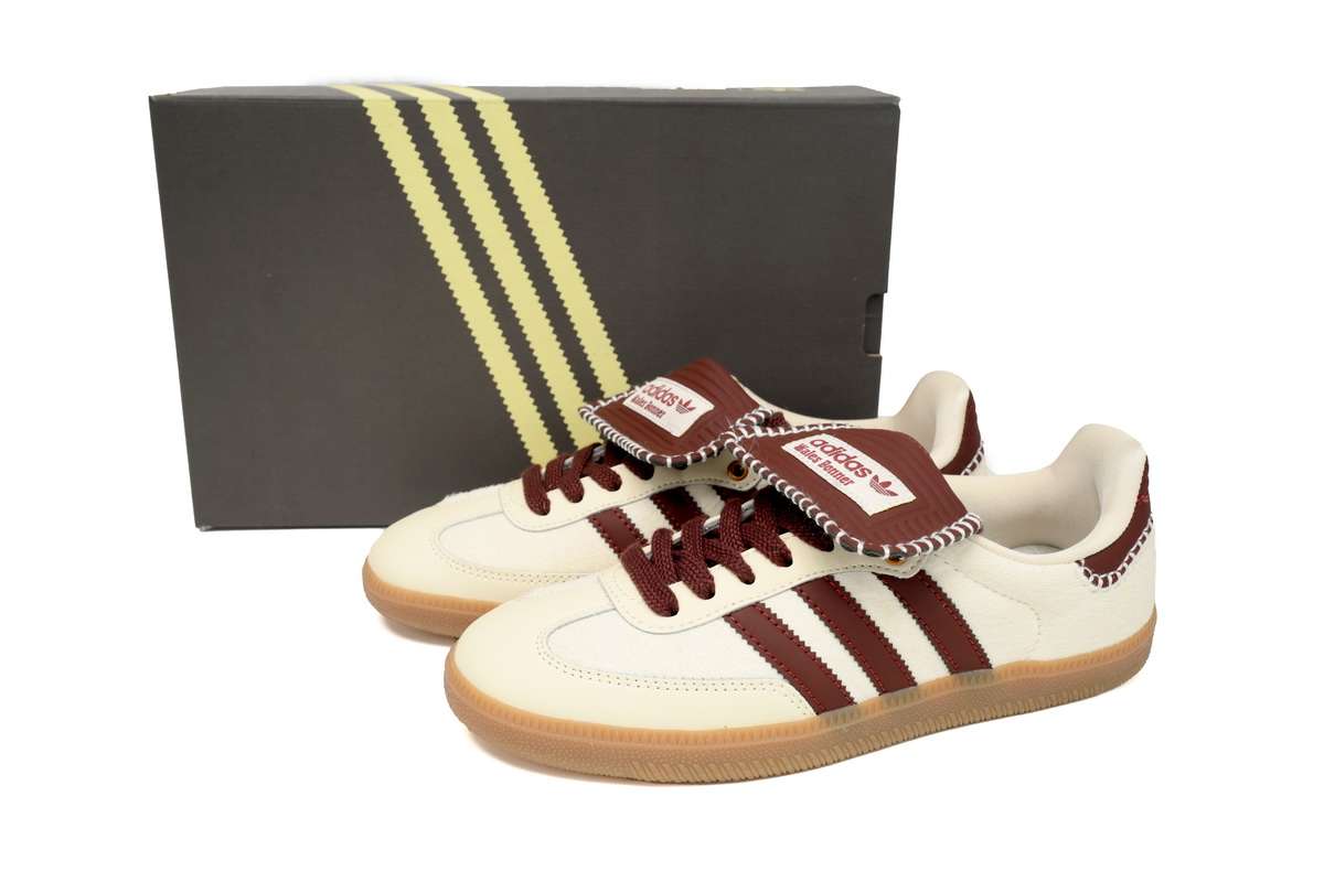Adidas Samba x Wales Bonner Granate - Imagen 4
