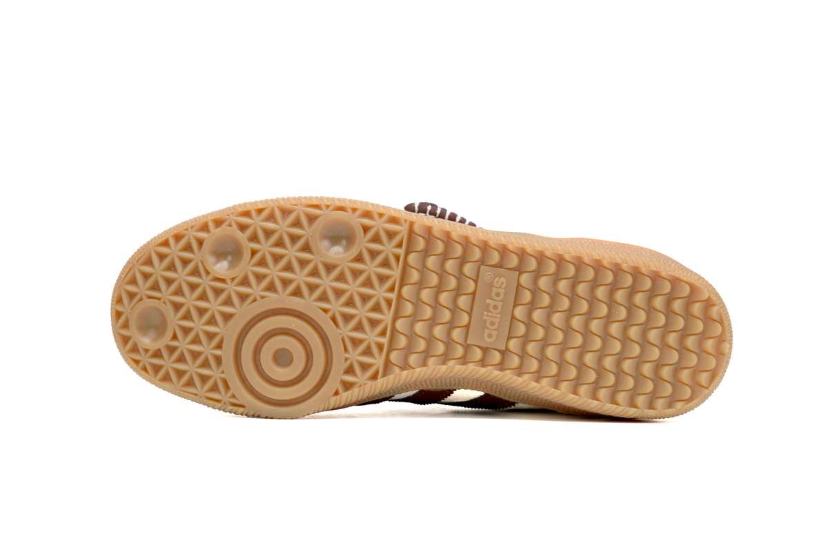 Alternative view of Adidas Samba x Wales Bonner Granate