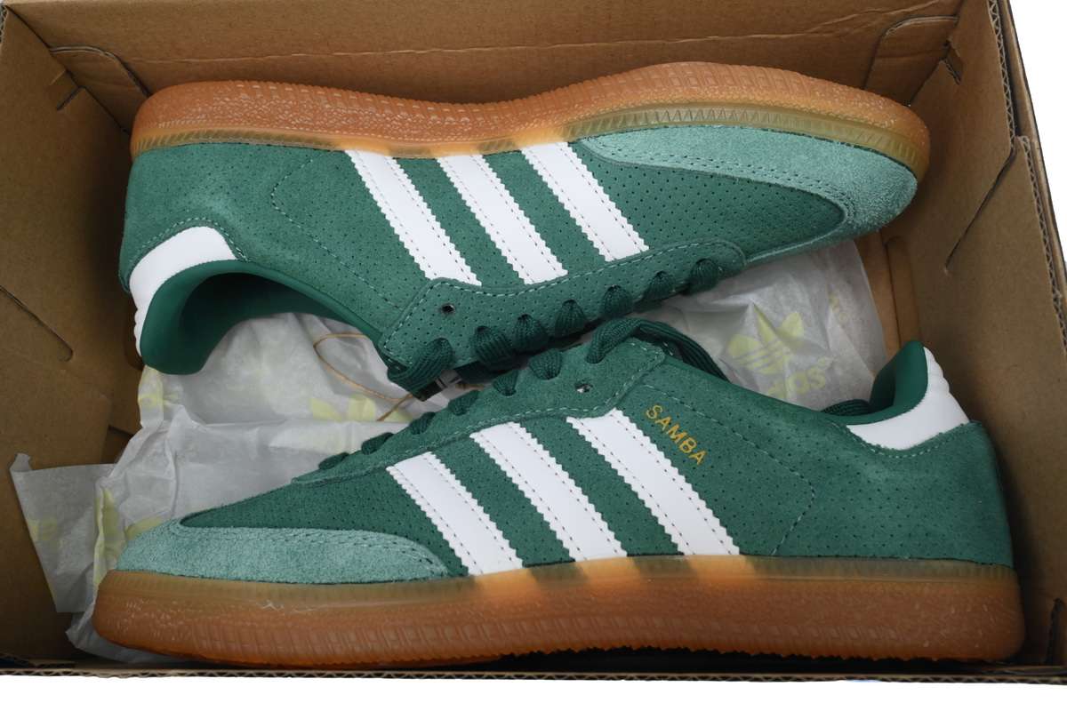 Adidas Samba OG en Verde/Blanco - Imagen 5