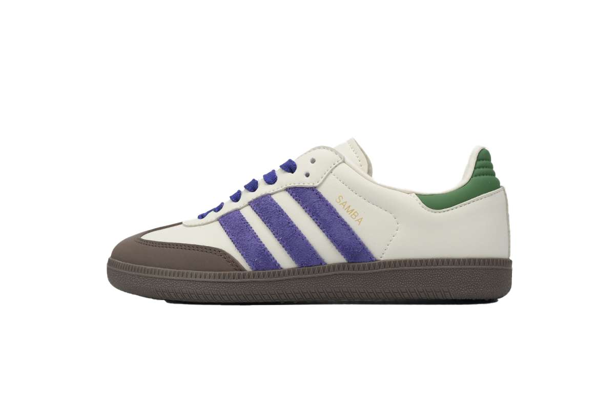 Adidas Samba Beige y Moradas