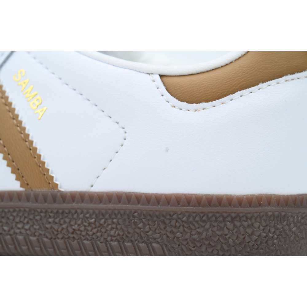 Adidas Samba Blancas con Rayas Doradas - Imagen 5