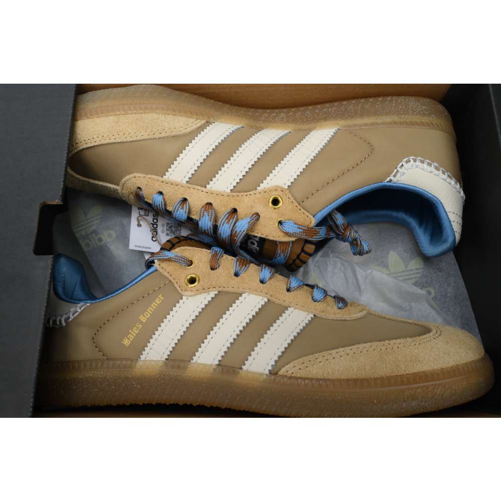 Wales Bonner x Adidas Samba Beige - Imagen 5