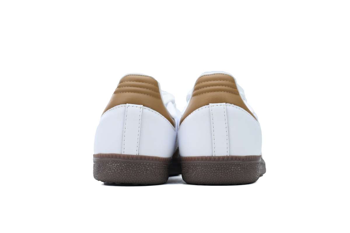 Adidas Samba Blancas con Rayas Doradas - Imagen 3